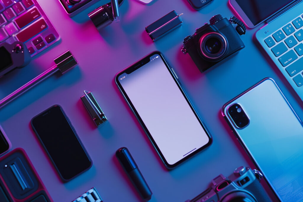 Smartphone Mockup Background